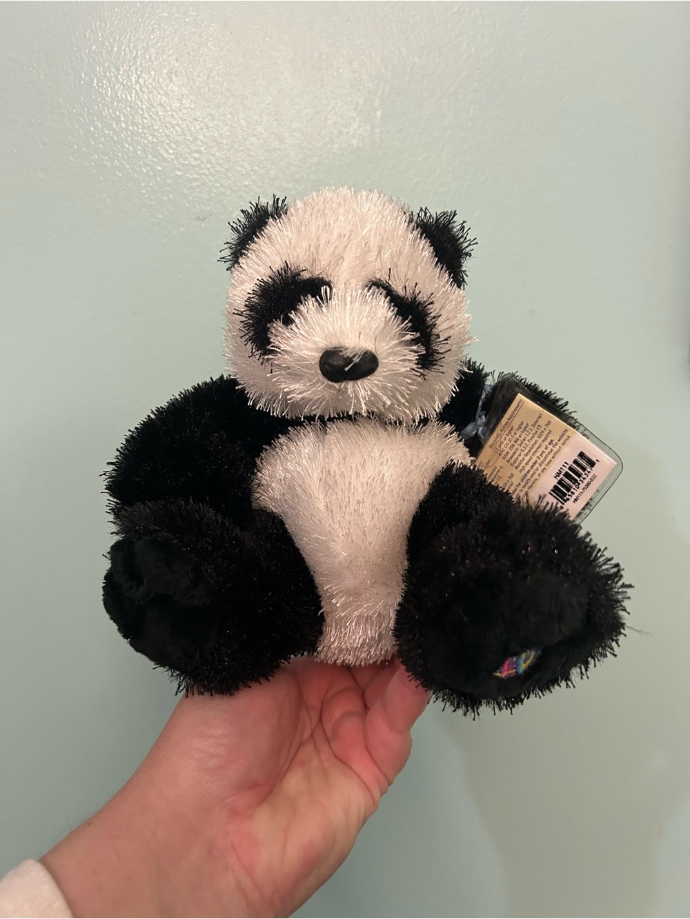 GANZ Webkinz Panda Plush - Includes Sealed Unused Web Code HM111 (2006)